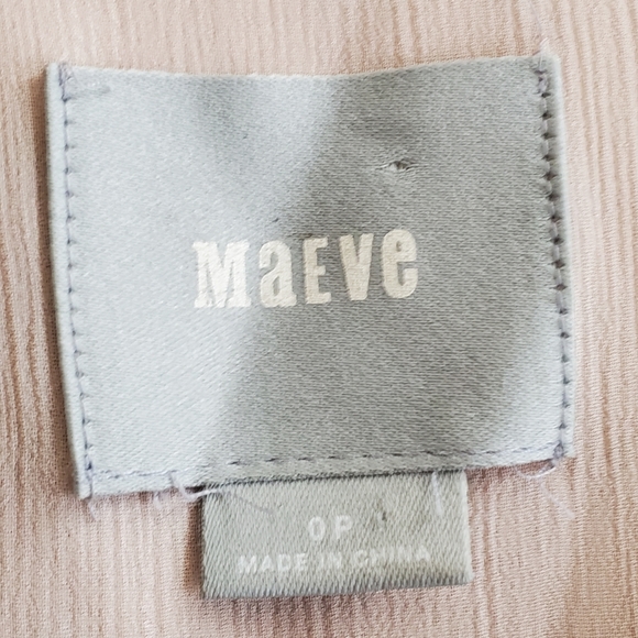 Maeve Anthropologie still water blouse size 0P - Picture 10 of 11